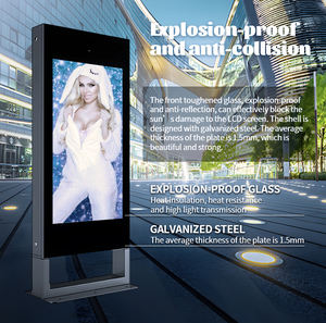 Display Secure Floor Publicidad Quiosco Soportes Publicidad al aire libre Display <span class=keywords><strong>Totem</strong></span> Publicitaire <span class=keywords><strong>Exterior</strong></span> - Product Image 5