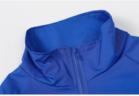 Veste de sport coupe-vent légère à capuche avec bandes réfléchissantes et col montant pour homme – Idéale pour l'entraînement et la course à pied – Style décontracté et patchwork
