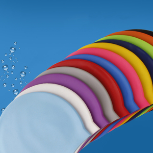 Bonnets <span class=keywords><strong>de</strong></span> bain imprimés en Silicone 100%, haute qualité et bon marché - Product Image 3