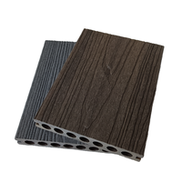 Tarima de WPC Coextruido con Revestimiento para Exterior, Suelo Compuesto de Madera y Plástico para Proyectos de Paisajismo, Venta al por Mayor