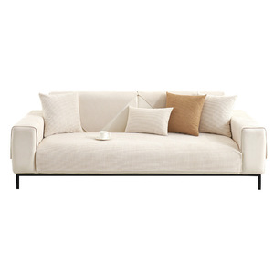 Waterproof <b>Sofa</b> Cushions 145-185CM Solid Color Non-Slip Living Room <b>Cover</b> - Product Image 4