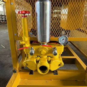 Equipo de inyección con bomba de pistón de tres cilindros para ingeniería de construcción, carrera de 50 mm, diámetro del pistón de 52 mm, mezcladora de hormigón - Product Image 5