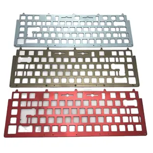 Funda para teclado mecánico, placa, peso, parte superior e inferior, piezas para teclado mecánico cnc