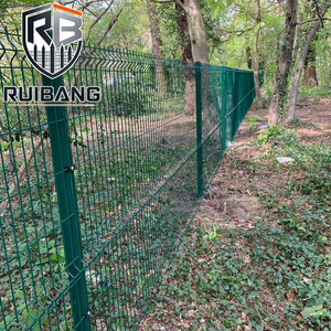 Umweltfreundlicher Nagetierresistenter Drahtgitterzaun für Haus und Garten mit Gebogenen 3D-Zaunpfosten und -Elementen - Product Image 6