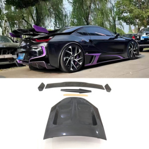 Alerón Trasero de Fibra de Carbono para BMW I8, Modelo SP Mejorado, Versión GT, Kit de Carrocería de Fibra de Carbono de Alta Calidad - Product Image 1