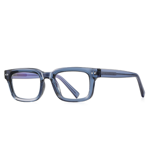 Nuevo <span class=keywords><strong>Retro</strong></span> TR90 Anti Blue Light Rectangle Design Gafas ópticas cuadradas de moda Marcos Gafas ópticas cuadradas - Product Image 3
