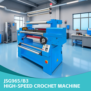 जेस्ग के लिए जेस्ग नवीनतम उच्च गति क्रोकेट बुनाई मशीन, लोचदार बैंड चिकित्सा टेप जाल संकीर्ण वेबबिंग - Product Image 2