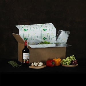 Nóng! Túi Nhiệt Lót Phân Hủy Sinh Học 100% Cho Thực Phẩm Đông Lạnh Miếng Lót Hộp Vận Chuyển Cho Chuỗi Lạnh - Product Image 2