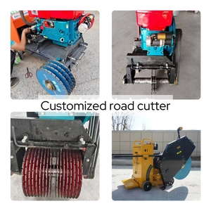 500mm haute efficacité moteur Diesel béton asphalte <span class=keywords><strong>Cutter</strong></span> route découpeuse béton scie à découper pour la surface de la route - Product Image 6