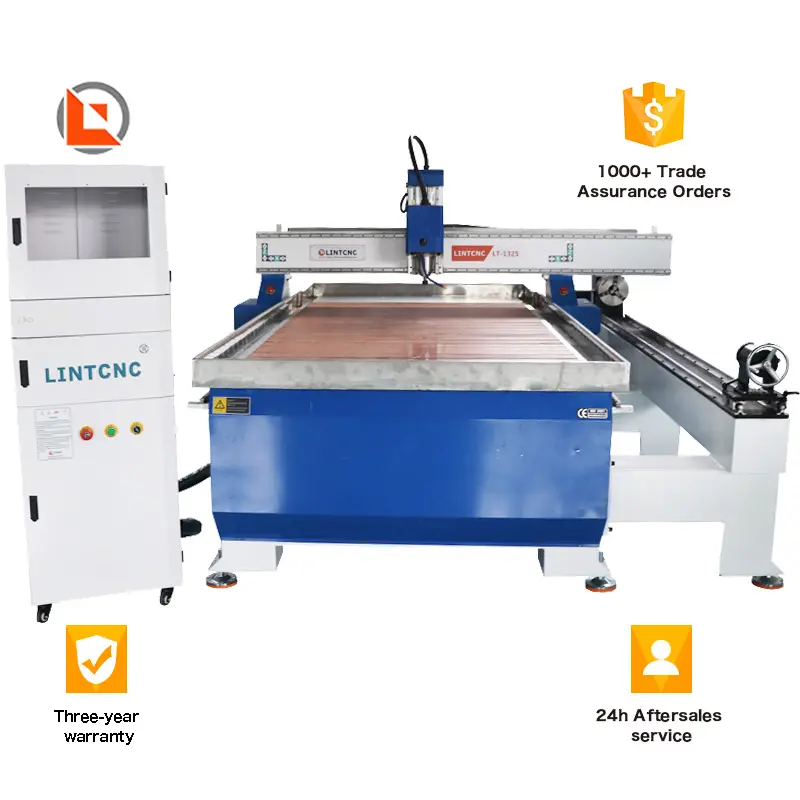 4x8 футов 1325 деревообрабатывающий станок 3 кВт деревообрабатывающий станок с ЧПУ 4 оси 1530 2030 2040 3D френдер для дерева
