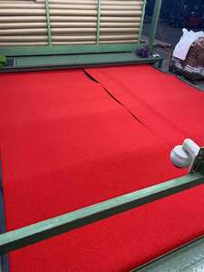 Alfombra de césped <span class=keywords><strong>artificial</strong></span> de 13mm de Color rojo para patio de recreo, decoración de césped sin relleno, césped <span class=keywords><strong>artificial</strong></span> <span class=keywords><strong>CESPED</strong></span> - Product Image 5