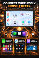 Système de navigation automobile 9 pouces 10 pouces Lecteur multimédia automobile MP5 sans fil Carplay Android Écran tactile IPS Radio WIFI