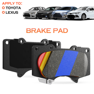 OEM 04465-BZ010 es adecuado para Toyota <span class=keywords><strong>Lexus</strong></span> Cars Alto rendimiento Piezas de automóviles de alta calidad Pastillas de freno Fabricación de piezas de automóviles - Product Image 2