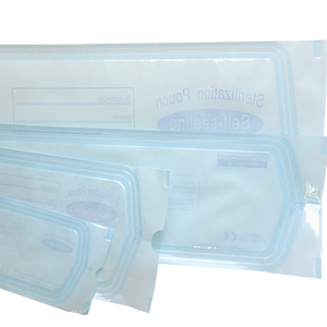 Autoclavable Self-Sealing Sterilization Pouch White Plastic 200 Pcs/Box Dental Use for Tools & Instruments - Product Image 4