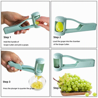 Coupe-raisins manuel en plastique multifonctionnel pour la vente en gros – Séparateur de fruits et outil de cuisine