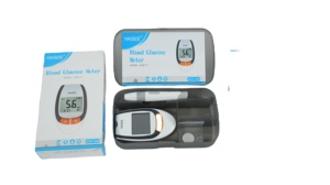 Glucomètre électronique médical, temps <span class=keywords><strong>de</strong></span> test <span class=keywords><strong>de</strong></span> 8 secondes, auto-siphon, mémoire <span class=keywords><strong>de</strong></span> 180 résultats, test rapide. - Product Image 2