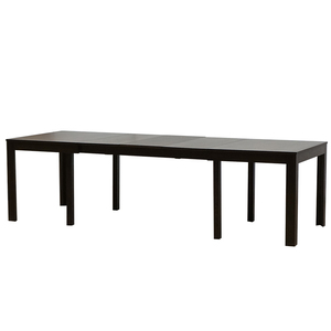 Oem Hỗ Trợ Hình Chữ Nhật Gỗ Sồi Mở Dài Kích Thước Lớn Bàn Ăn Phòng Khách Hiện Đại Veneer Dài Bàn Ăn Bằng Gỗ Bảng - Product Image 6