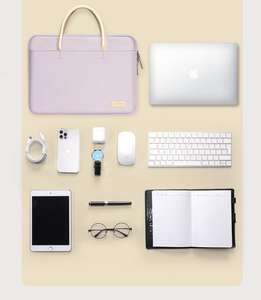 Colección <span class=keywords><strong>Cartera</strong></span> de tendencias de moda con cierre abierto para <span class=keywords><strong>mujer</strong></span>, maletín y bolsas para ordenador portátil con asa suave para llevar ordenador - Product Image 2