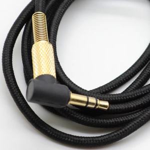 Câble audio de remplacement pour <span class=keywords><strong>QC25</strong></span> QC35 NC700 OE2 OE2i 3,5 mm 2,5 mm mâle, câble auxiliaire, microphone, contrôle du volume, plaqué or, tressé - Product Image 5