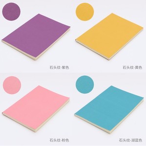 Cuaderno/Diario Económico para Oficina o Escuela, con Logotipo Personalizado, Papel Crema Rayado A5, Cubierta Suave de PU con Textura de Piedra - Product Image 2