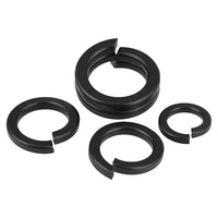 Rondelles de serrage à ressort en acier inoxydable haute résistance, zinguées, certifiées ISO, pour applications de fixation industrielles et automobiles