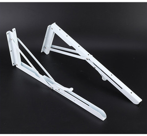 Support <span class=keywords><strong>d</strong></span>'<span class=keywords><strong>angle</strong></span> pliant en acier inoxydable étagère de montage mural de type k supports de table pliants en métal - Product Image 6