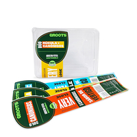 Aangepaste Waterdichte Bio-Afbreekbare Pla Buikband Mouwen Zelfklevende Composteerbare Label Stickers Voor Fruit Food Lunchbox Verpakking