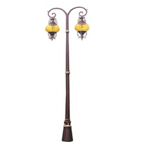 Offre Spéciale Antique Extérieur Pilier Lumière En Aluminium Jardin Lampadaire Classique Jardin Lumière