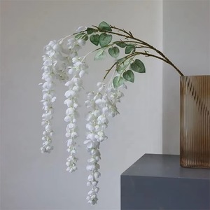 Flores Artificiales Colgantes al por Mayor, Guirnalda de Flores de Seda, Flor de Glicinia para Decoración de Bodas y Hogar - Product Image 6