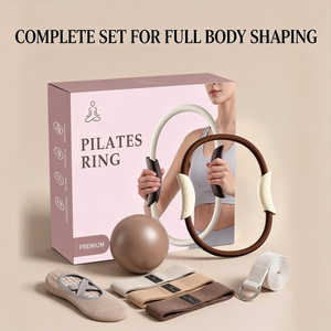 Anillo de Pilates y Yoga Multifuncional para Entrenamiento del Core, con Logotipo Personalizado, Color y Tamaño a Elección, con Caja de Color, Calcetines, Pelota de Yoga y Banda Elástica - Product Image 5