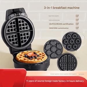 Machine à petit-déjeuner électrique Grille-pain portable multifonctionnel pour la maison avec fonction de chauffage pour la cuisine - Product Image 4