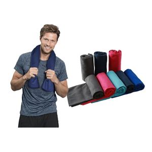 Eco-Friendly Recycled Outdoor Suede Quick Dry <b>Microfiber</b> Stripe Travel Sports <b>Towel</b> - Product Image 1