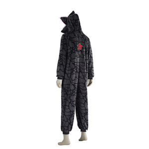 Pijamas Navideños con Diseño de Planta <span class=keywords><strong>Demogorgon</strong></span> - Mono para Adultos con Tela de Franela Acogedora, Mono Afelpado para Fiestas Navideñas - Product Image 2