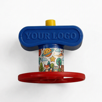 Lanceur de disques volants pour enfants de 5 ans et plus, ensemble de jeu en plastique, promotionnel, personnalisé, marque TK, certifié EN 71