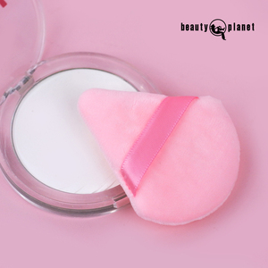 Beauty Planet 3 piezas Triángulo Maquillaje Esponja Set Polvo Suelto Esponja Suave Cosmético Terciopelo Cara Puff Maquillaje Esponja Set Logo - Product Image 6