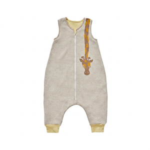 Saco de Dormir para Bebé de Diseño Animal, Tejido con 100% Algodón Orgánico, Transpirable y Ecológico, con Cierre Bidireccional, Personalizable (OEM/ODM) - Product Image 1