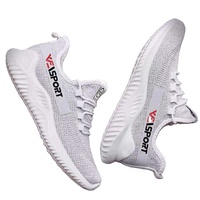 Chaussures de marche et de randonnée pour hommes respirantes, vente en gros du fabricant, chaussures décontractées de course à pied, design en maille, confortables, printemps, été, automne
