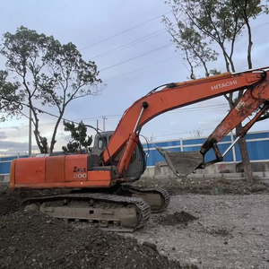 Prix abordable, usine fiable, livraison rapide, vidéo de qualité, Hitachi ZX200-6 ZX200, excavatrice d'occasion à vendre - Product Image 1