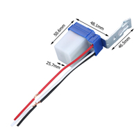 Interruptor Fotoeléctrico AS-10 DC12V 24V AC 110V 220V 10A, Sensor de Encendido/Apagado Automático, Control de Luz de Calle, Universal AC/DC 12V