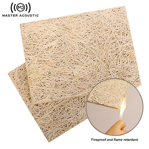 <span class=keywords><strong>Plafond</strong></span> acoustique MJ MASTER Panneaux insonorisants en laine de bois peinte Spay écologique en fibre de ciment - Product Image 6