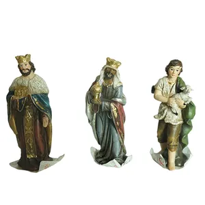 3.25 zoll, 11pcs Nativity Sets für Christmas Indoor - Manger Scene Christmas Decorations - Christmas Nativity Set - Holy Family