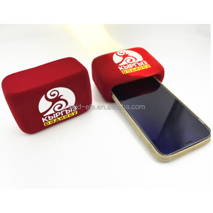Espumas Antiviento para Micrófono Rode POD, Espumas para Micrófono <span class=keywords><strong>Neumann</strong></span> 104, Logotipo Personalizado Impreso, Cubierta para Micrófono Shure SM7B - Product Image 5