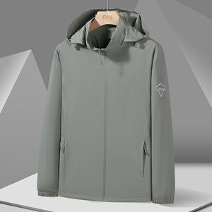 Ropa de protección solar de seda helada para hombres y mujeres, cortavientos con capucha de verano, tela ultrafina transpirable para pesca al aire libre, protección solar. - Product Image 4