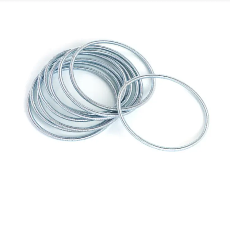 Customization High Quality 65mn Music wire Zinc Plating-black oil seal spring