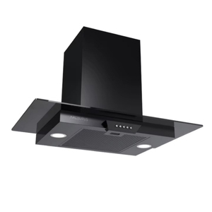 <span class=keywords><strong>Hotte</strong></span> aspirante intelligente silencieuse noire : <span class=keywords><strong>extraction</strong></span> puissante des fumées et des odeurs pour cuisines contemporaines - Product Image 5