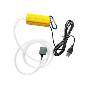 Pompa oksigen Mini portabel hemat energi, untuk akuarium Rumah & memancing luar ruangan senyap & penggunaan ganda aksesoris akuarium daya 5W - Product Image 3