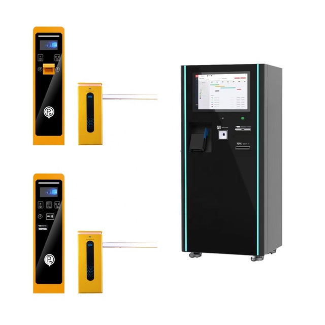 Smart Parking Software Access Controller with Barrier Gate Metal Material for Ticket Issuing Machine Management System