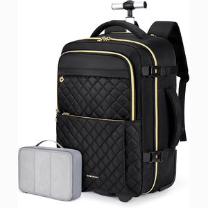 Free sample Large Capacity Rolling School Bag for Children, Students, Trolley, School <b>Backpack</b> <b>with</b> <b>Wheels</b>, Wholesale - Product Image 1