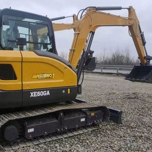XE60GA Crawler Excavator 6 Ton Compact Hydraulic Digger Reliable Yanmar Engine Luxury A/C Cab High <b>Swing</b> Torque Ready to Ship - Product Image 1