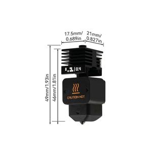 Boquilla Bambu Lab H2D Hot End 0.3 0.4mm para impresora 3D A1A1 Mini, accesorio. - Product Image 1